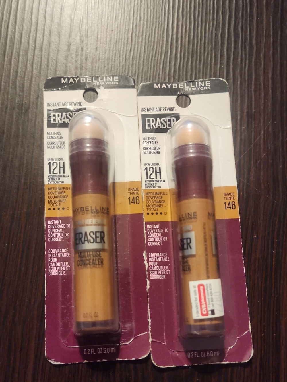 Maybelline Instant Age Rewind Eraser Concealer - Shade 146 (Tan)